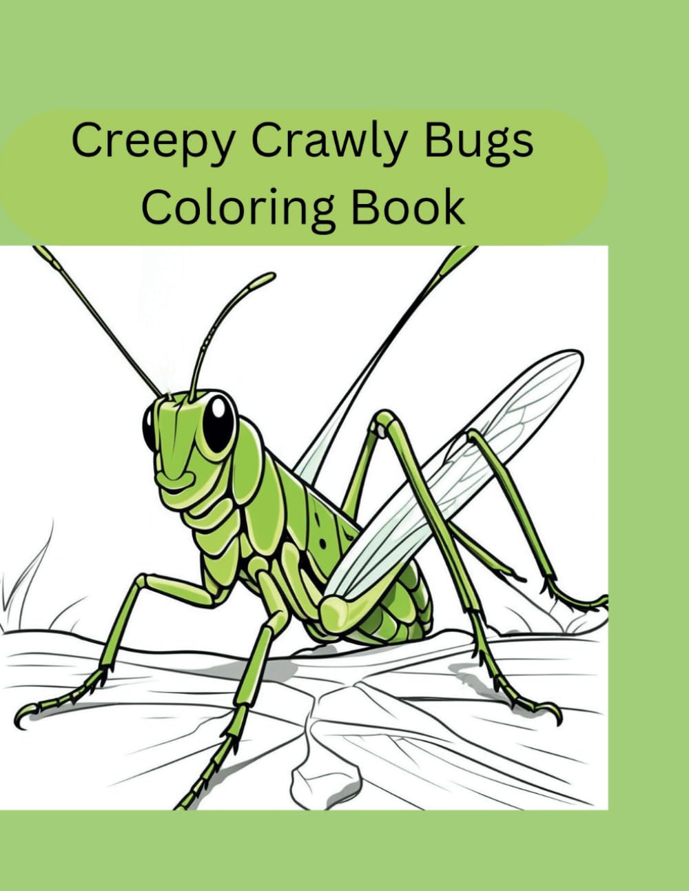 Creepy Crawly Bugs Coloring Book