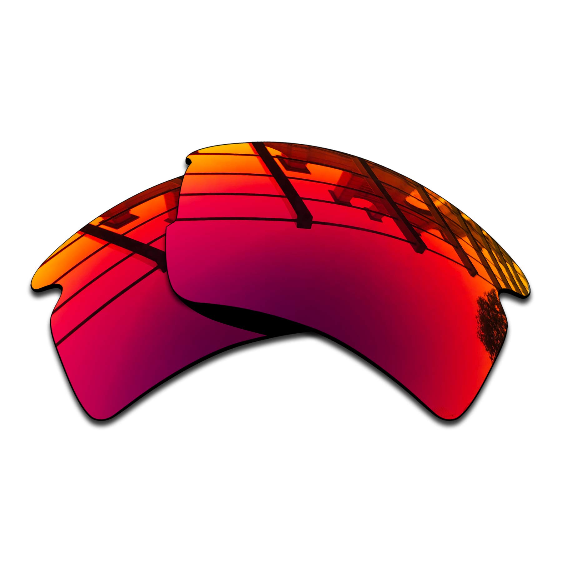 SEEABLEPremium Polarized Mirror Replacement Lenses for Oakley Flak 2.0 OO9295 Sunglasses