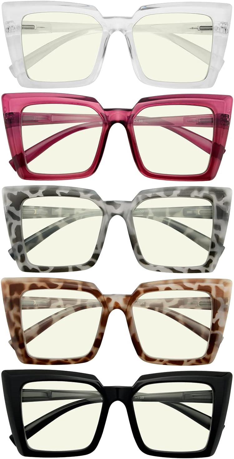 Eyekepper Oversized Reading Glasses for Women Fashion Readers