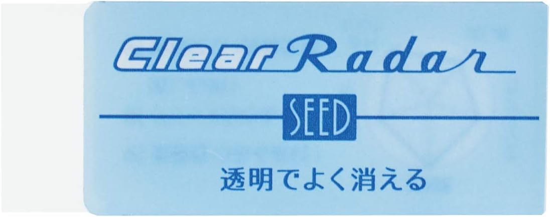 Seed Eraser Clear Radar 100, Pack of 40, Clear PVC EP-CL100-40P