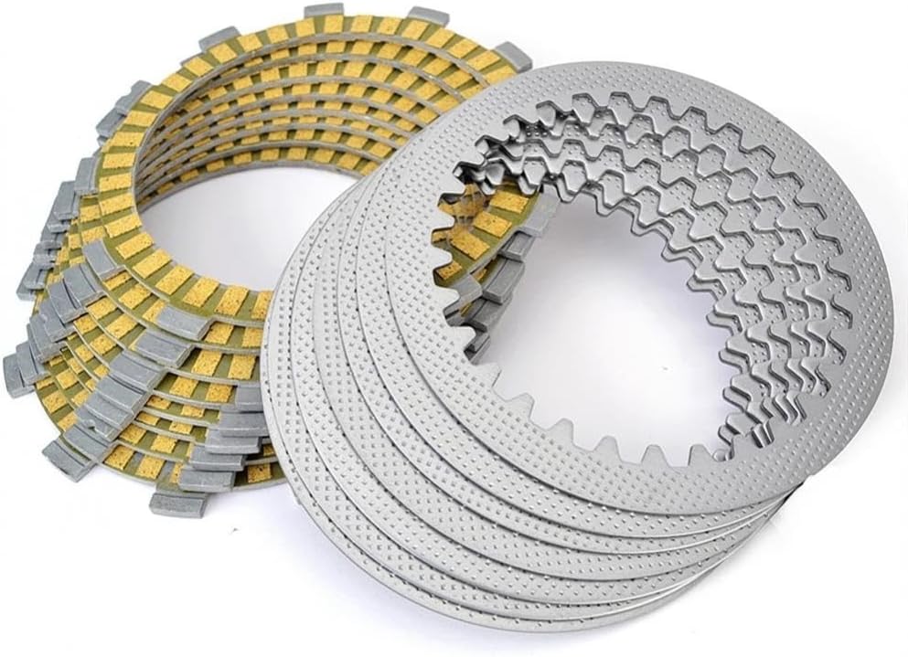 Clutch Friction Plate Discs Compatible With GSF400 GSX400 GSXR400 Models Replacement Parts 21451-19A00 21442-33C51 21441-25C01 21441-33C51
