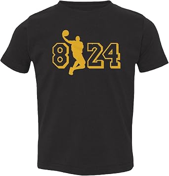Mamba Forever Tribute - 8 & 24 Basketball Legend Toddler T-Shirt