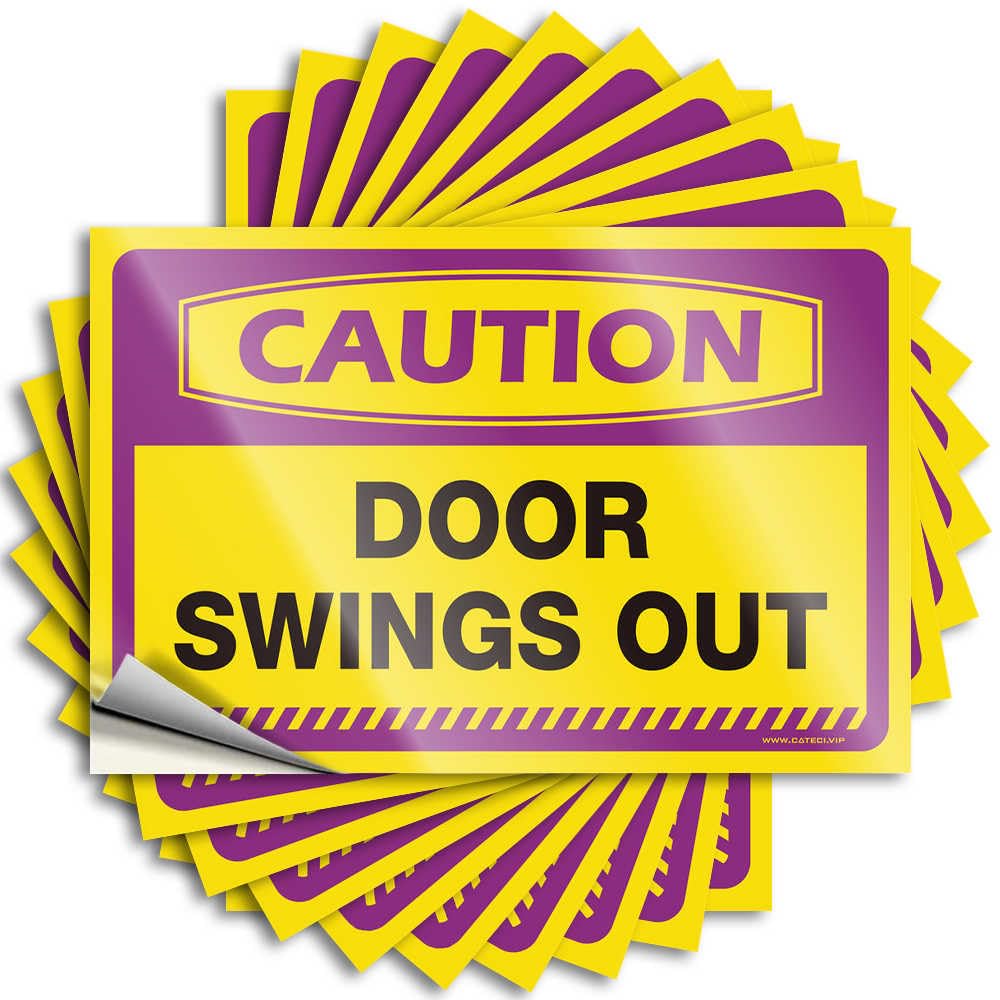 Funny Sticker Mimosa Custom Stickers, Case Waterproof Caution Door Swings Out for Hydro Flask | Happy Vinyl Decals for Beer Holiday Gift(6X9CM)
