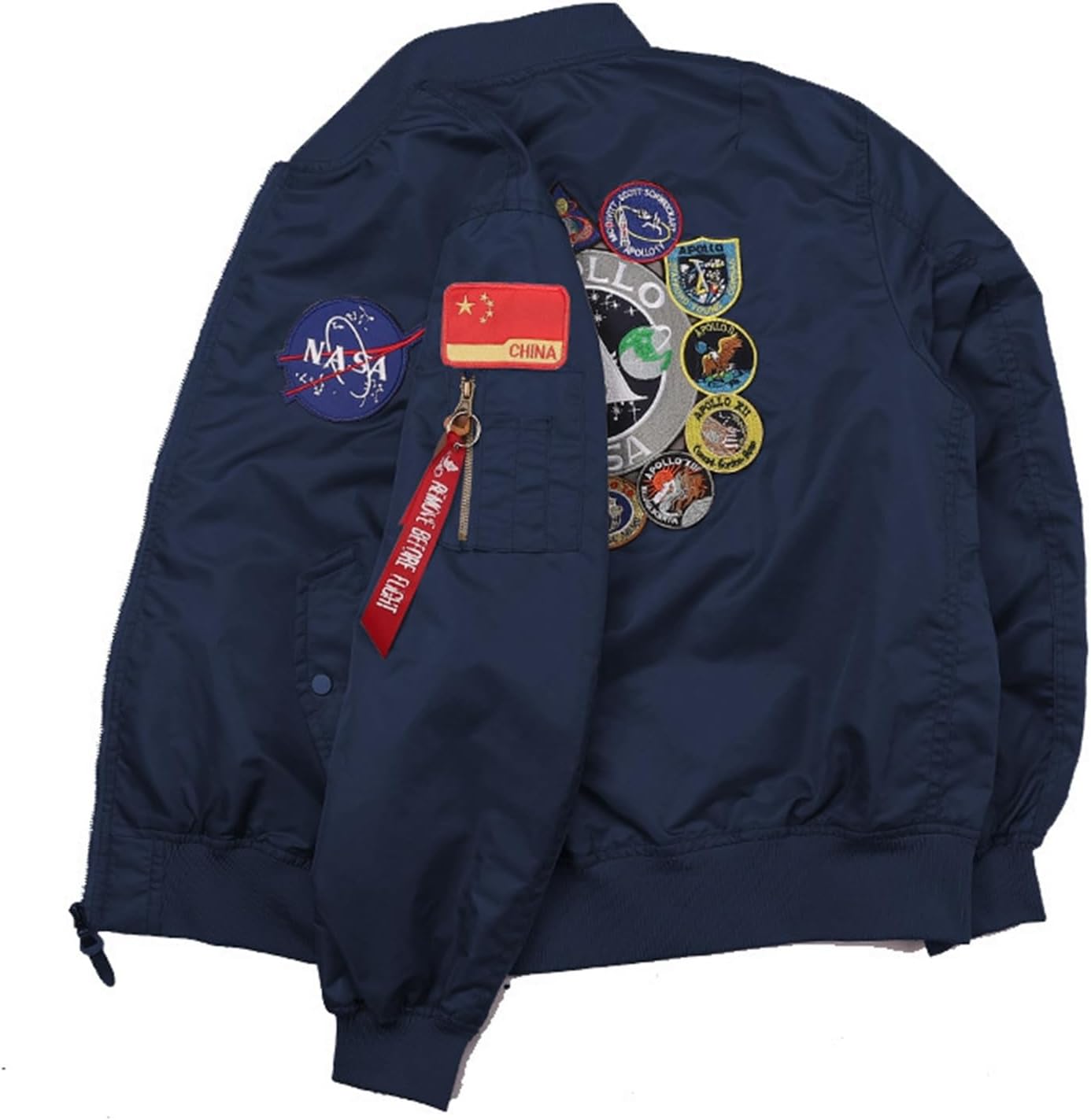 U.S. NAVY刺繍 ブラックMA-1フライトジャケット XLサイズ 楽天市場