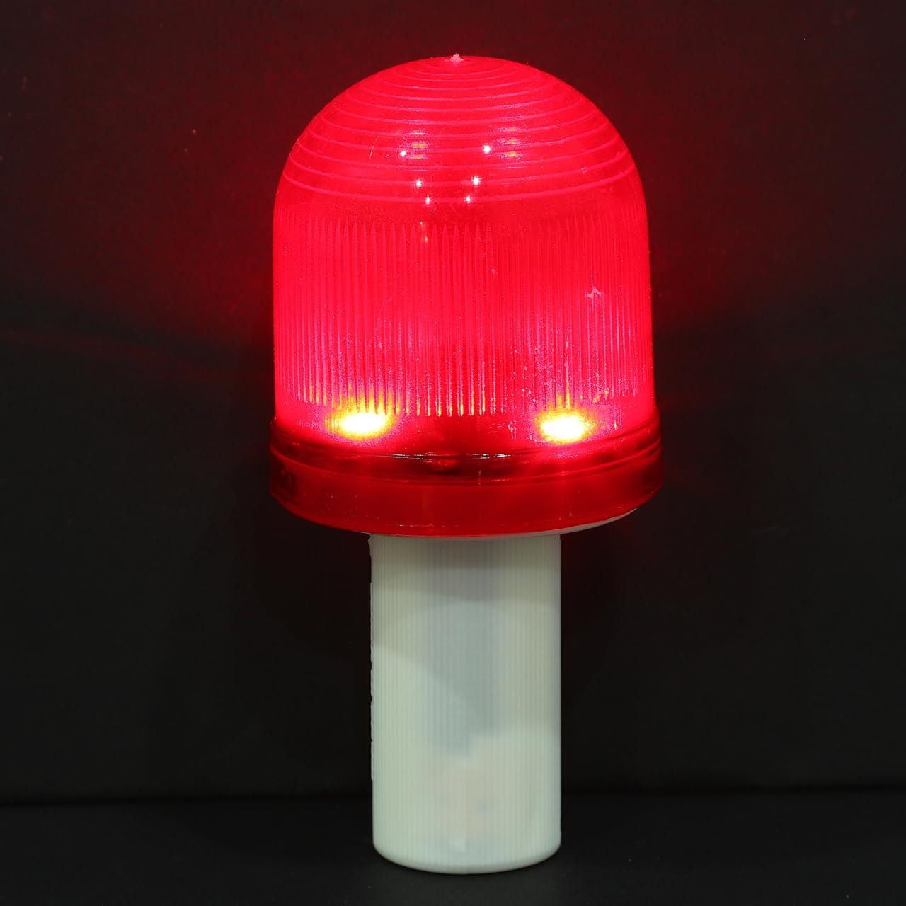 Hemobllo 8pcs Traffic Cone Lights Flashing Warning Light Topper High-Frequency Emergency Lighting for Parking Roadside Hazards Construction Zones Night Safety