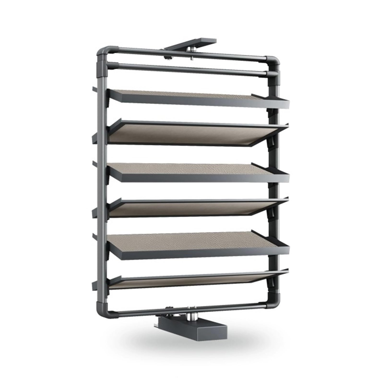 Étagère à chaussures rotative 360 à six niveaux réglables