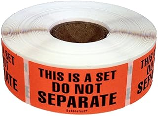 This is A Set Do Not Separate Labels 500/roll 1