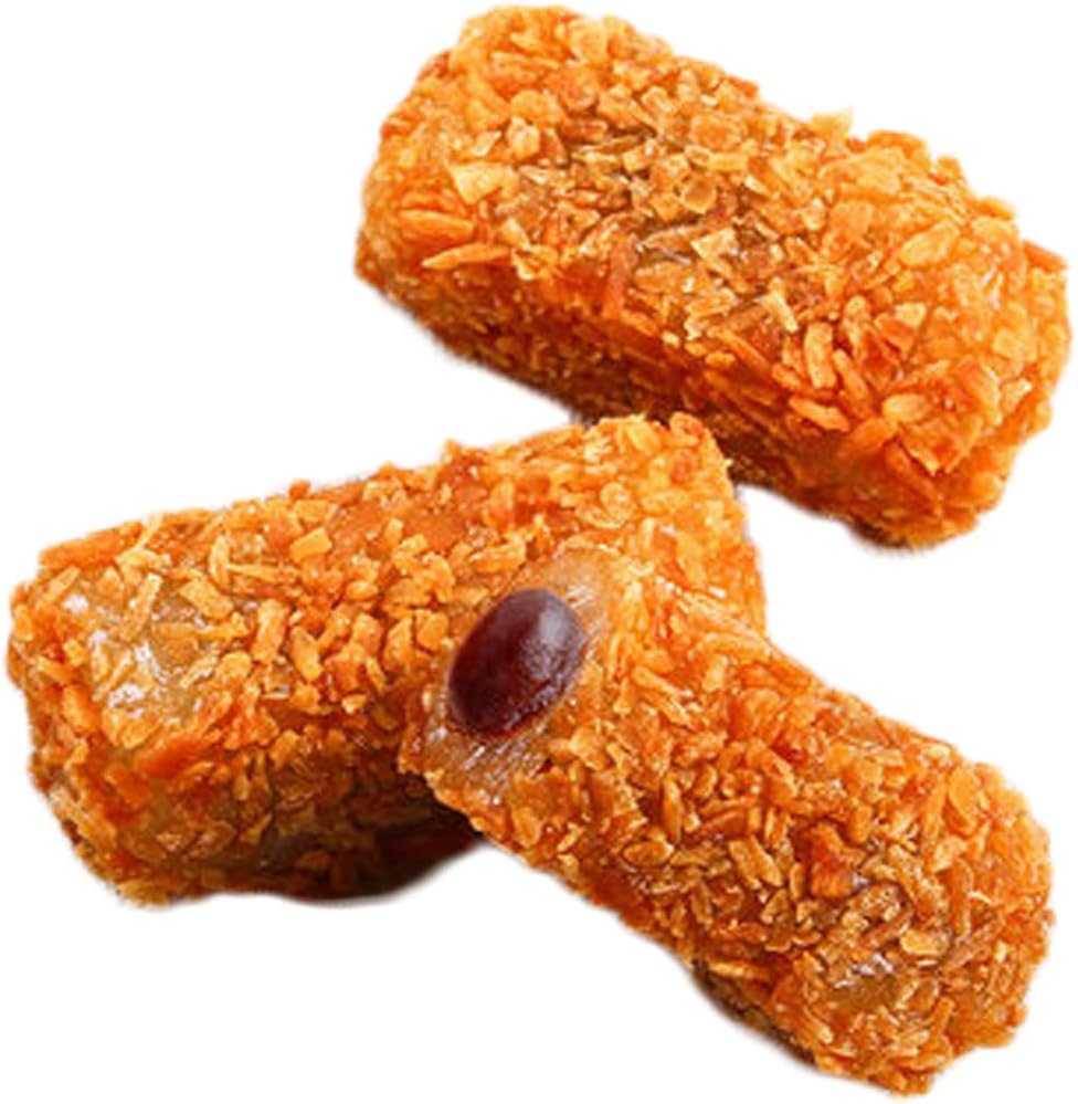Chinese Special Snack Red Bean Golden Coconut Mochi or Glutinous Rice Cake 420g/14.8oz
