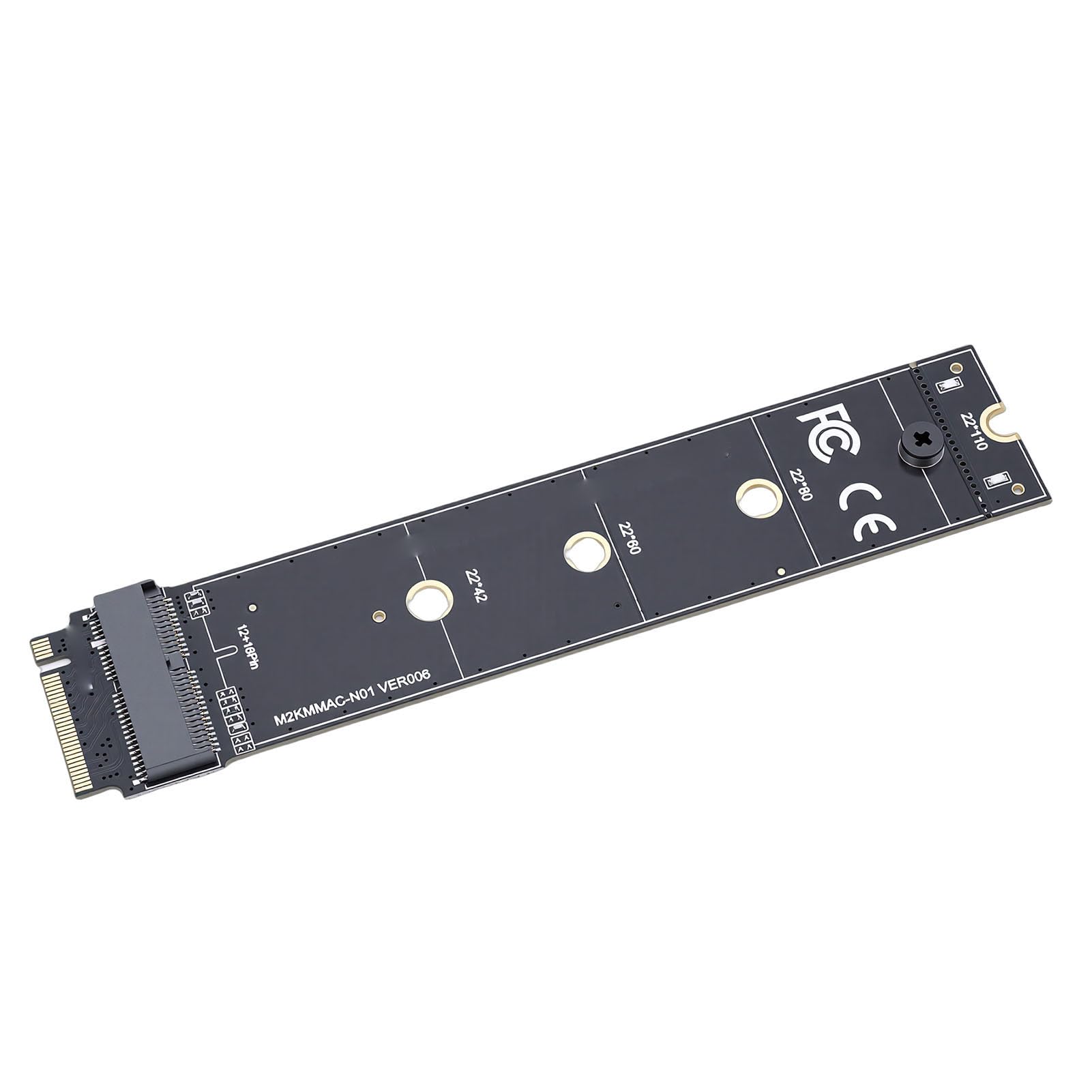 Karta Konwertera High Speed ​​12 16 Pin SSD na M.2 KEY-M do Laptopa z Systemem OS X 2013-2017 Plug and Play, dla Użytkowników Pro i Air