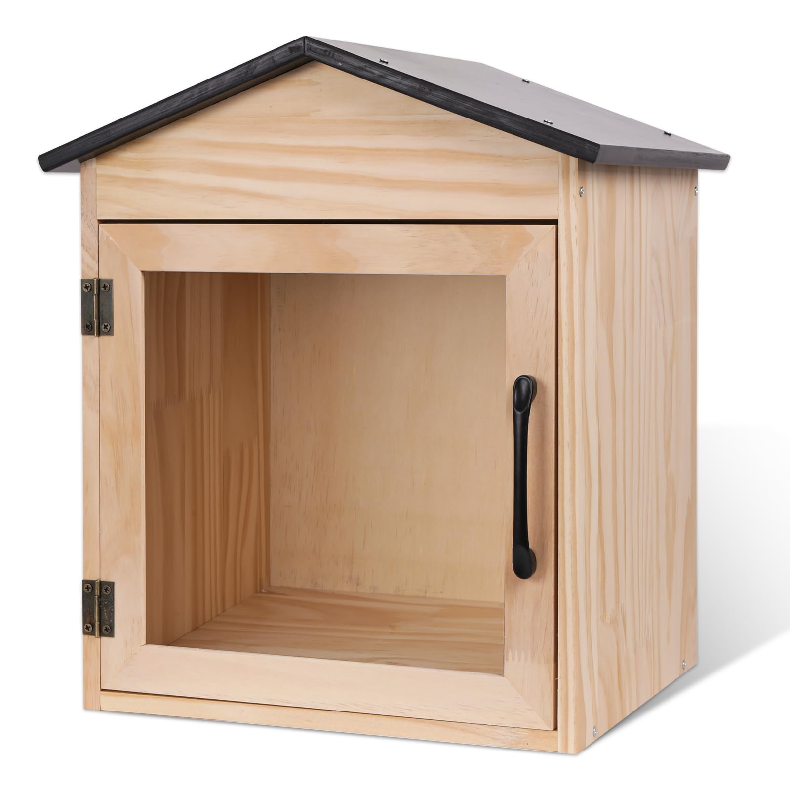 Little Library Box Boîte de rangement d'extérieur en bois pour le bricolage, pour les quartiers communautaires et les écoles, pour partager des livres, des dépliants, des journaux, de la