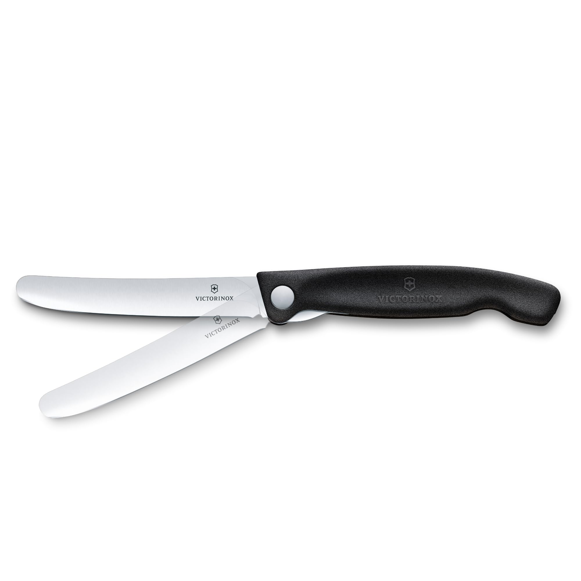 Victorinox Swiss Classic Faltbares Picknick-Messer, 11 cm, Schwarz