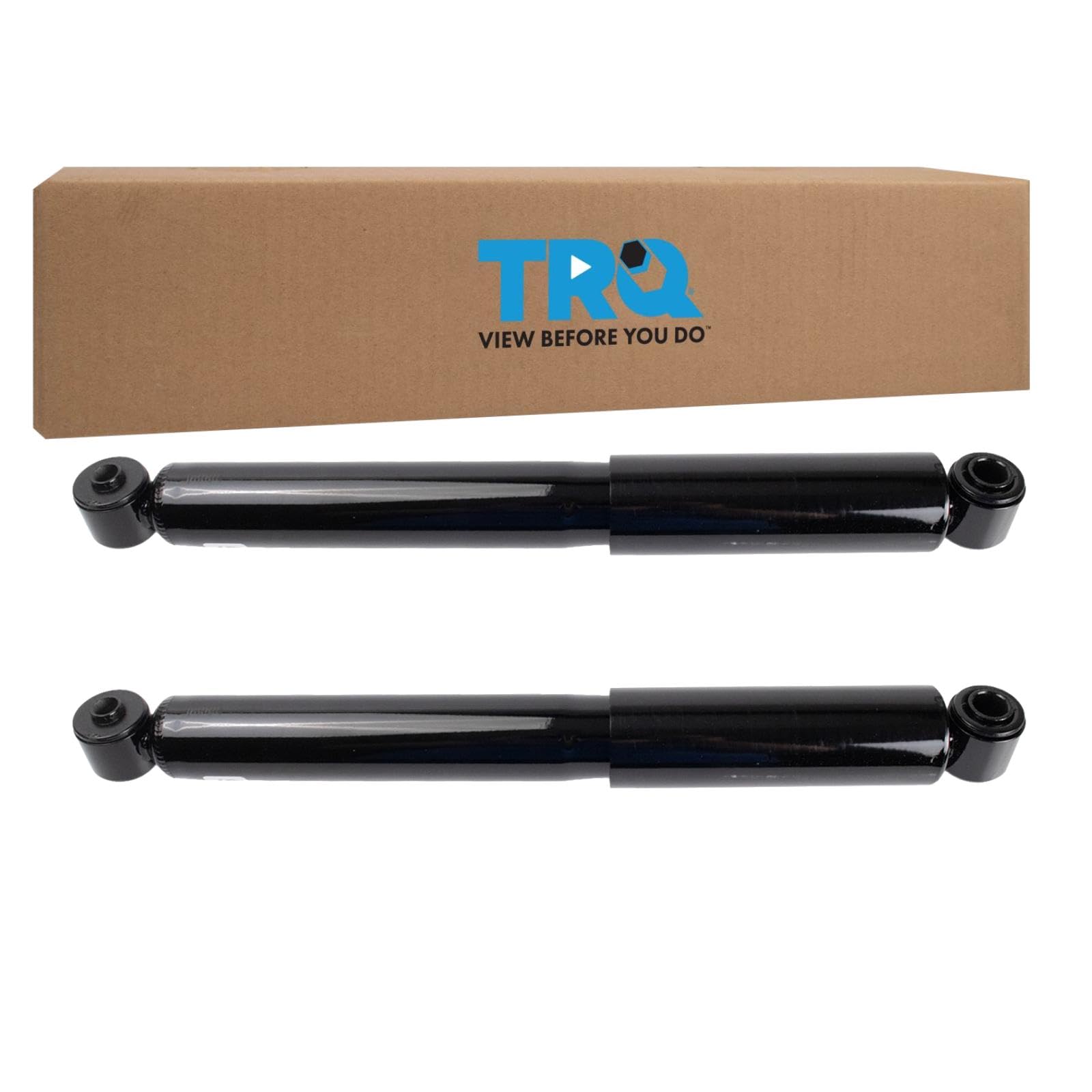 TRQ Rear Shock Absorber Set Compatible with 2012-2021 Nissan NV1500 NV2500 NV3500