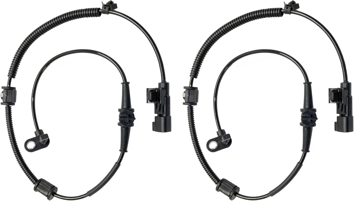 2-Pack ABS Wheel Speed Sensor - Front Left & Right Compatible with Chevy Cruze/Orlando/Volt, Buick Verano Part Numbers 13329258, 12842463, 13470637