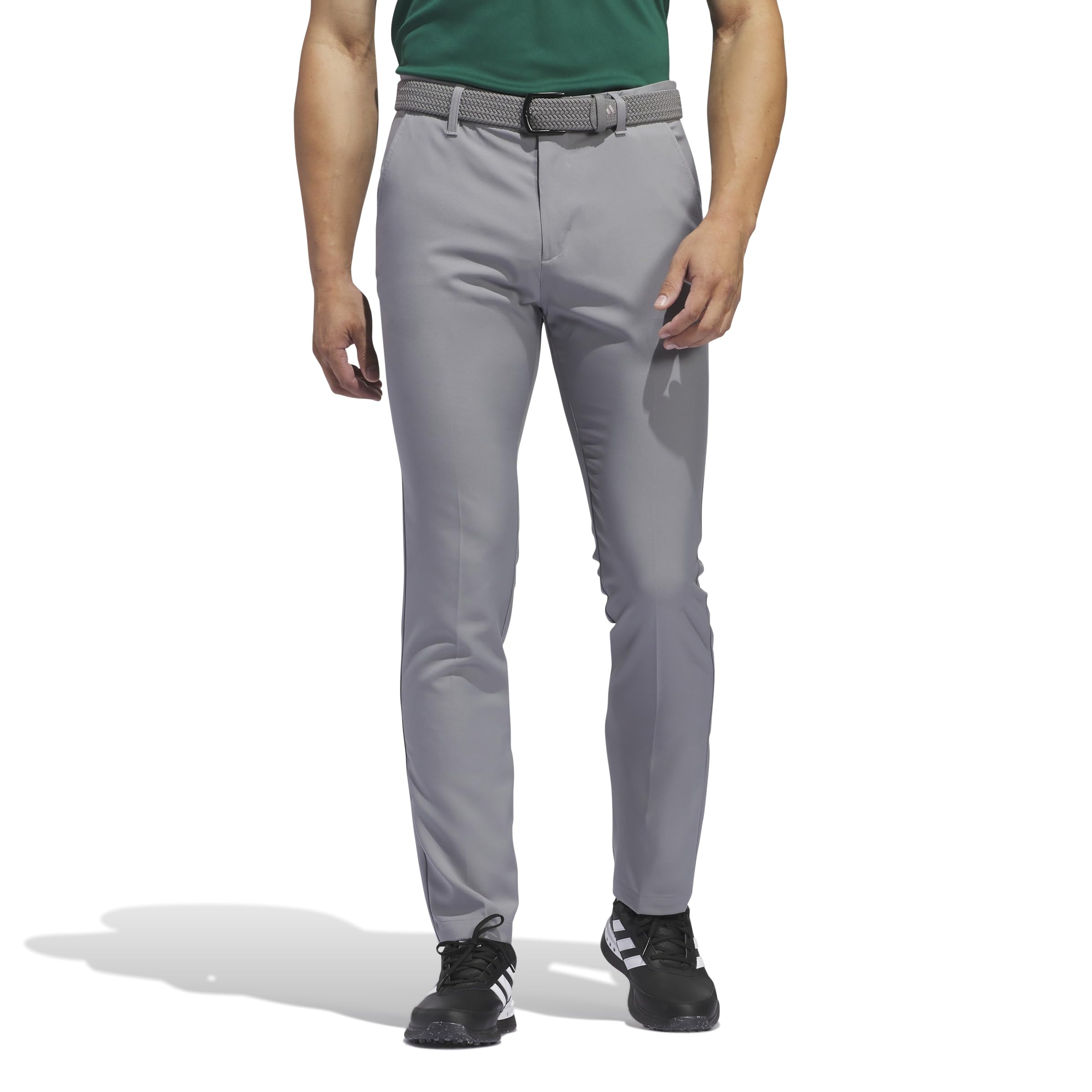 adidas Uomo Adi Advantage Tapered Golf Pants, Grey Three, 34W/32L