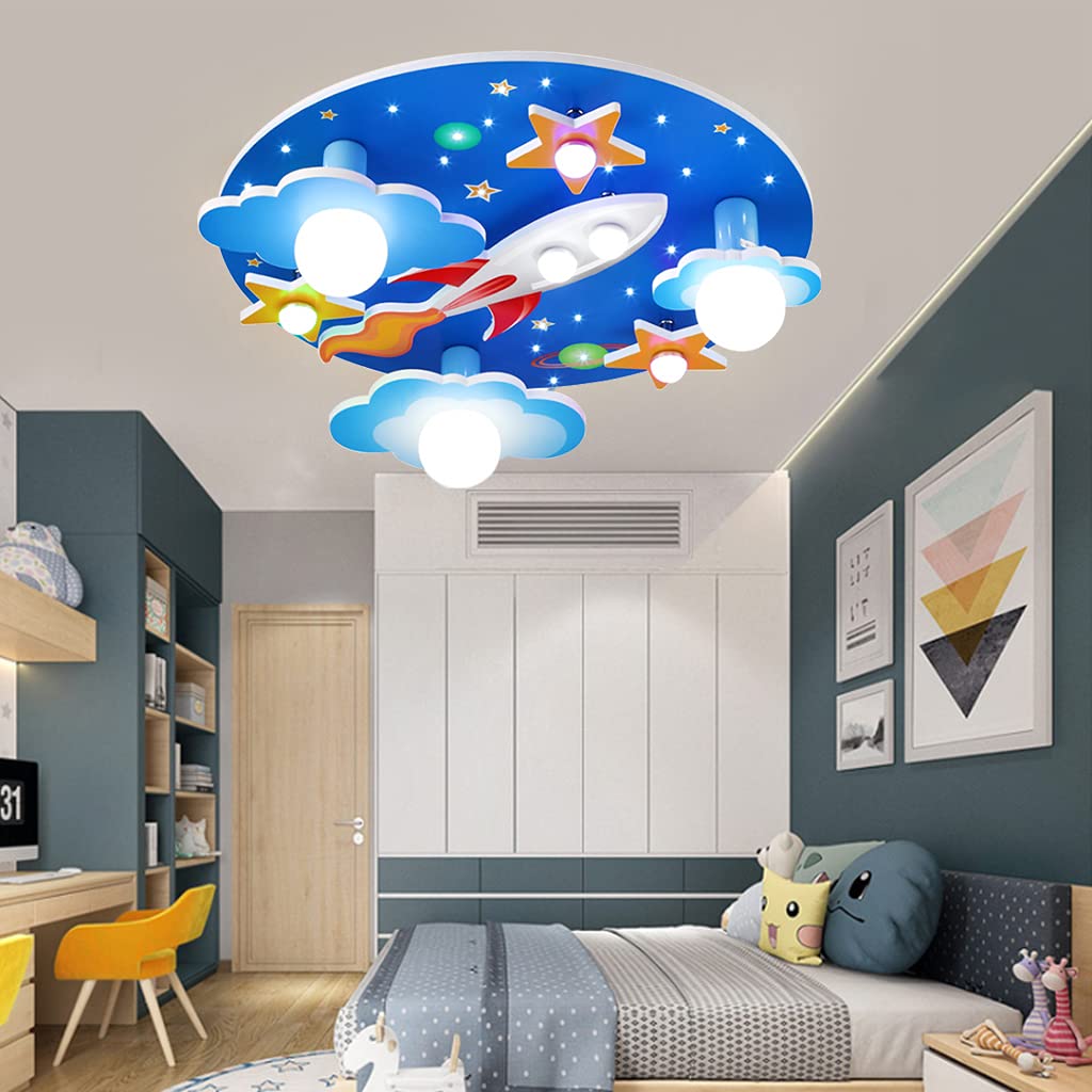 Lampada da soffitto colorata semi-incassata Lampada da soffitto per bambini Lampada da sala giochi Lampadario per cameretta dei bambini Lampada colorata - Italia