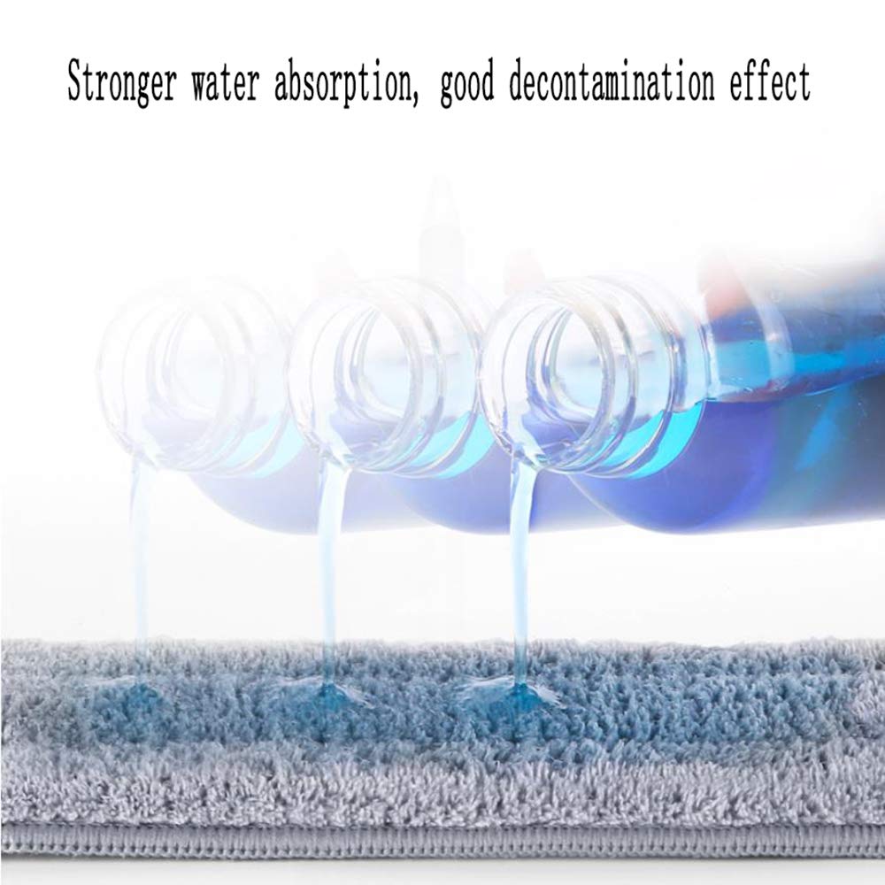 Touchless Mop Selbstreinigungssystem Wischmopp Inkl. Eimer/Reinigung Für Alle Arten Von Böden/Fliesen/Parkett/Linoleum/Laminat | Ersatzmop,B