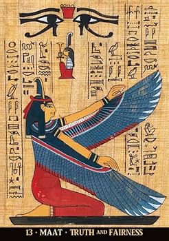 Egyptian Gods Oracle Cards: 36 full col cards & instructions