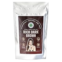Vista 15 de Tinte de pelo de henna natural, polvo de henna 100% puro para el crecimiento del cabello orgánico (Marrón medio, 100 g + 50 g gratis)