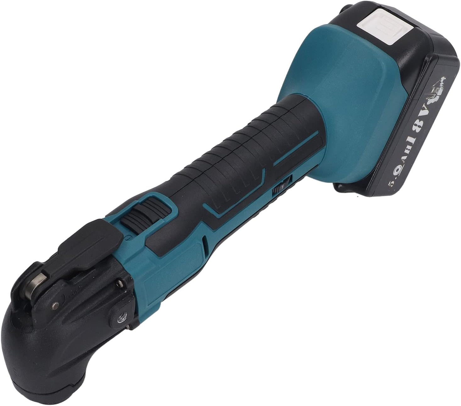 Blue Woodworking Oscillating Multi Tool Compatible with BL1815 BL1820 BL1530 BL1840 BL1850 BL1860 18V Batteries - Cordless Multi Functional Electric Universal Power Tool with 6