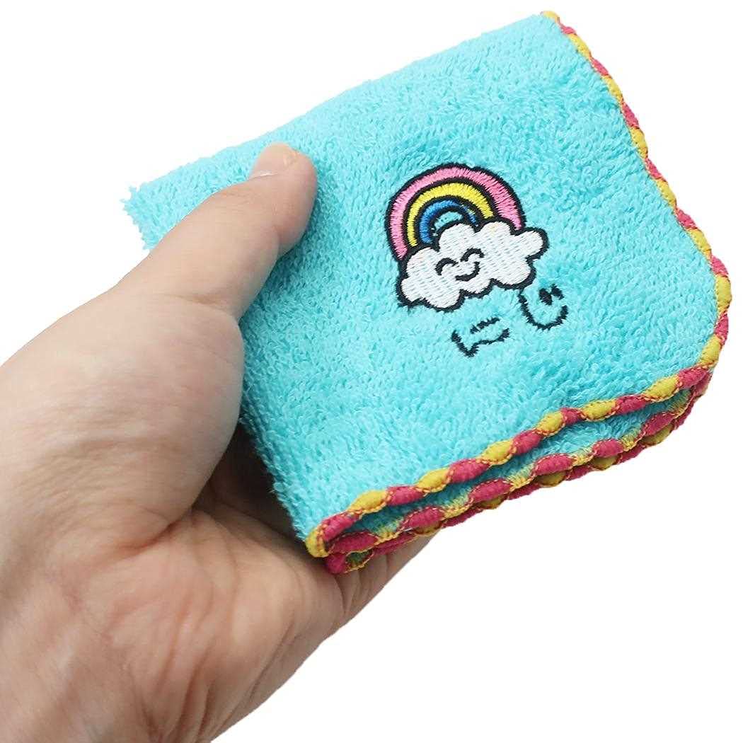 Amazon｜おえかきシリーズ[ミニタオル]ワンポイント 刺繍 ハンカチ
