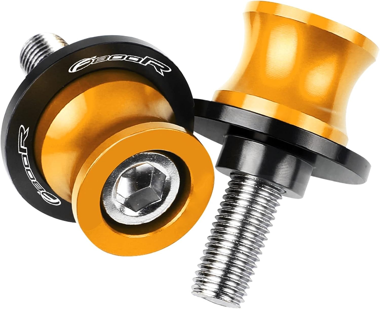 for B-MW F800R 2009-2016 Motorcycle CNC Swingarm Sliders Spools Paddock Stand Bobbins Swing Arm 8MM Fall Protection