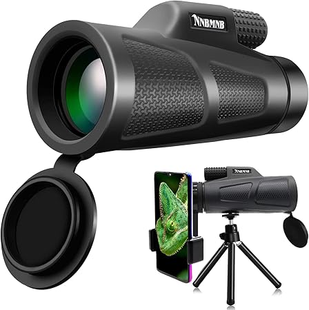 Amazon Nnbmnb 単眼鏡 Hd 80x100 高倍率 コンパクト スマートフォンアダプター 花火大会 運動会 旅行用 望遠レンズ Bak4 三脚付き 単眼鏡 通販