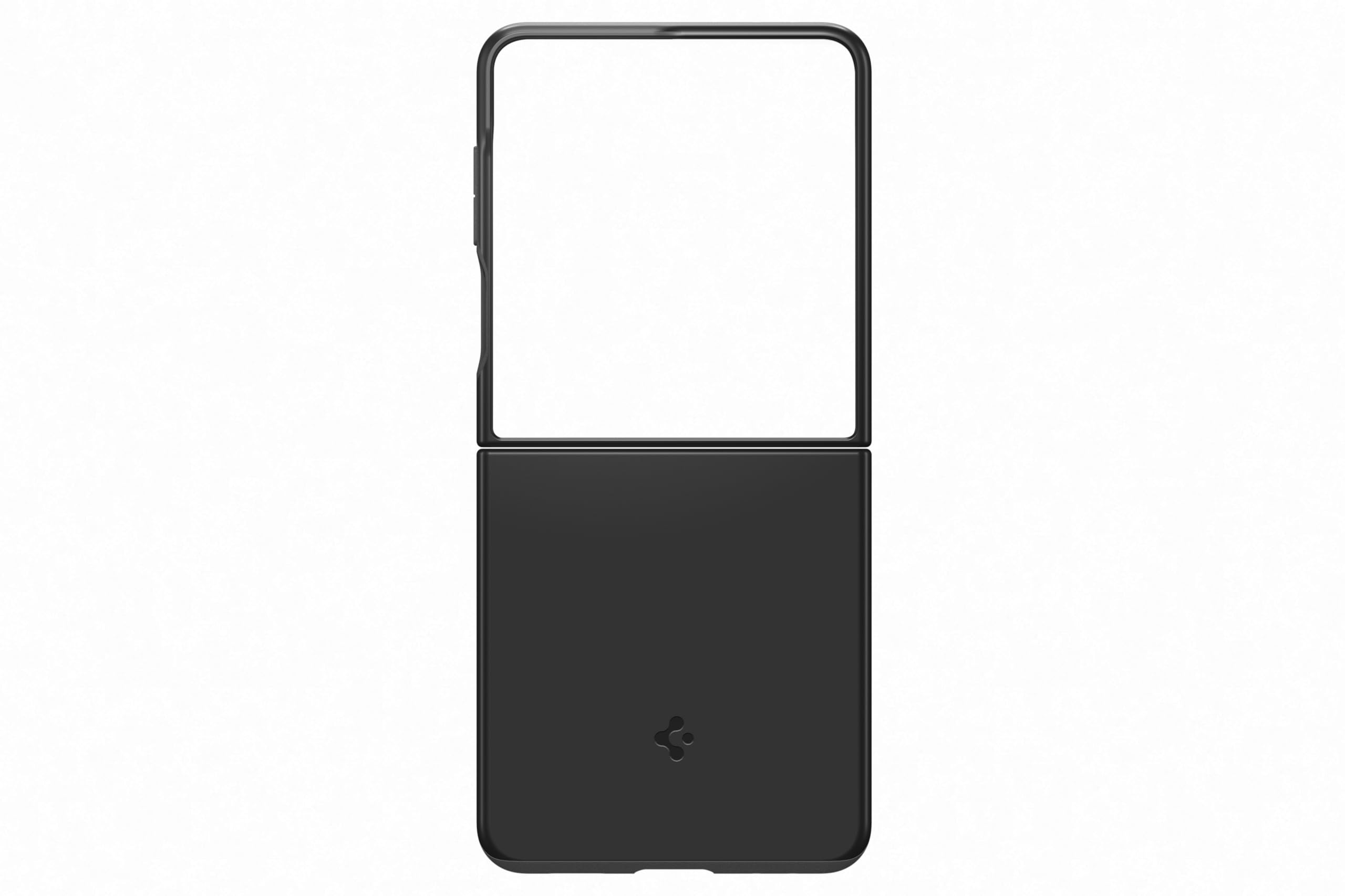 Designed for Samsung Spigen ThinFit Magnetic Case for Galaxy Z Flip7, Slim Two Piece Phone Case with Magnet for Attaching Gadgets, Air Cushion Technology, Qi2 Charger Compatible, Black
