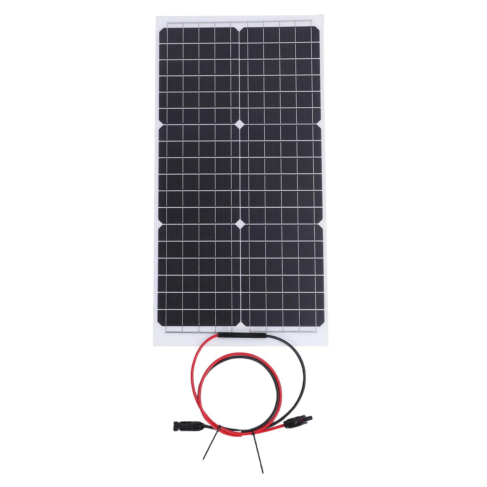 Panel Słoneczny Słoneczny, Monokrystaliczny Krzem Półelastyczny Panel Do ładowania 30 W, Wyjście 18 V, Lekki Przenośny moduł Do Użytku na Zewnątrz Elektrownia Kempingowa Użytku z Laptopem