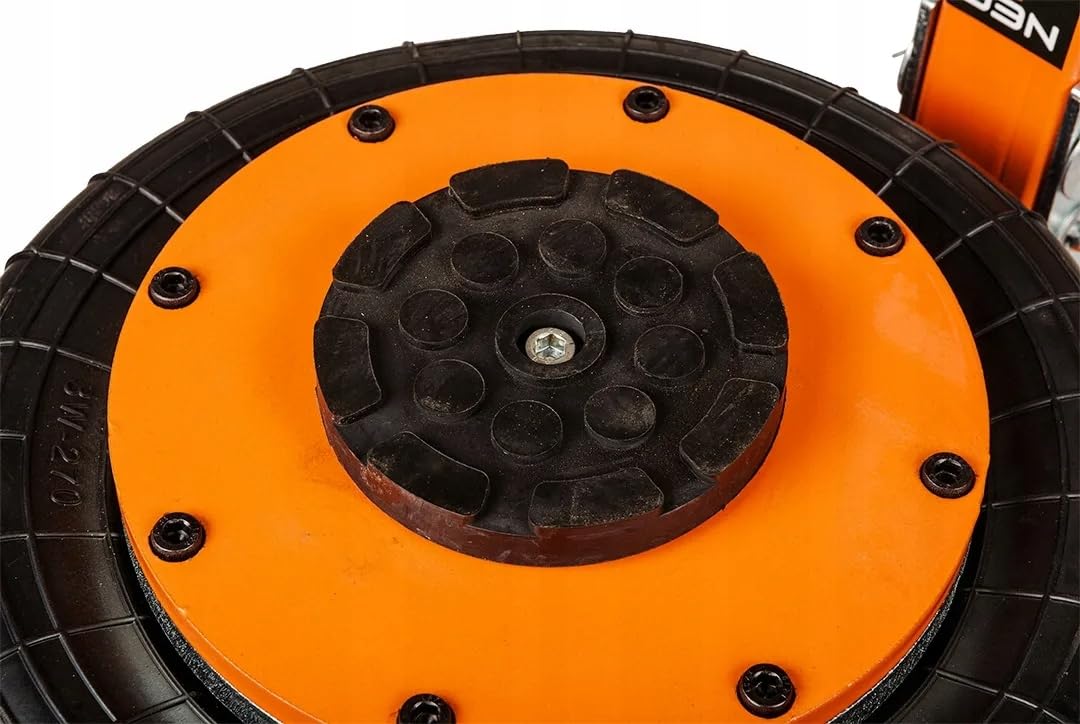 NEO Podnośnik Pneumatyczny 3T 14,5-42cm Bałwanek Poduszka + Kobyłki 3T