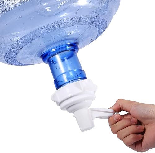 Miniatura 2 de plplaaoo Válvula dispensadora de agua, 1 pieza de repuesto de agua de espita de plástico para botella superior dispensador de grifo, dispositivo