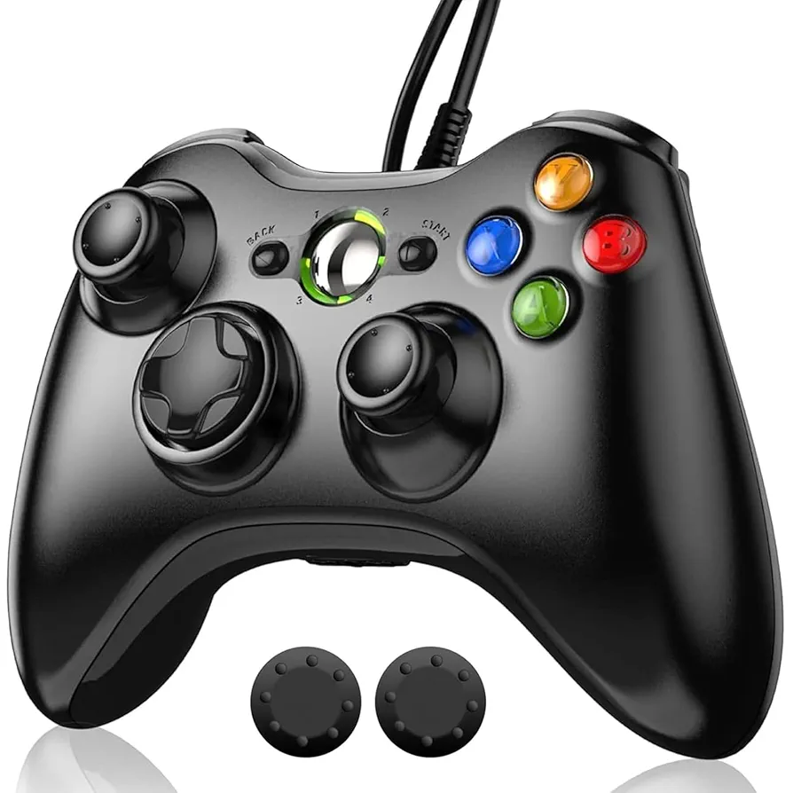 Xbox 360 本体 コントローラー Amazon | Moowarm Xbox 360 コントローラー 有線【2025新改良