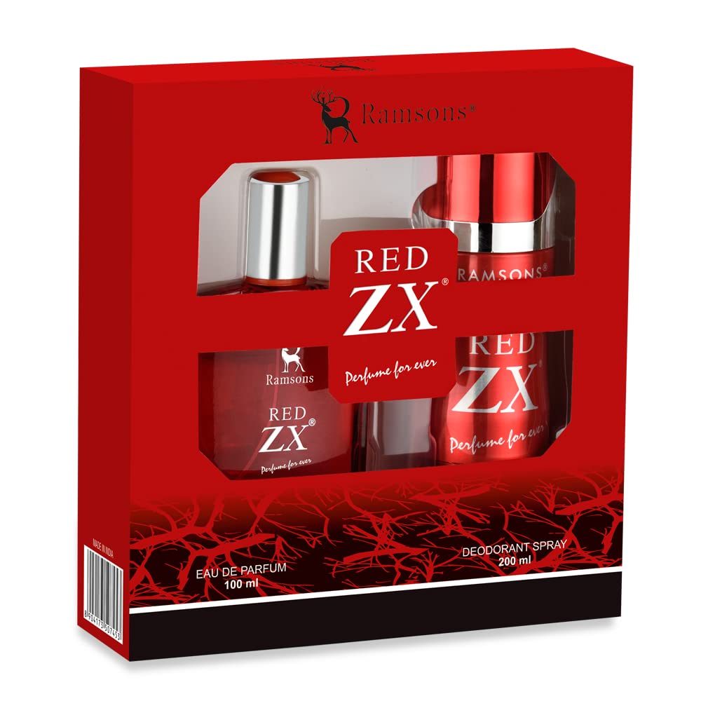Buy RAMSONS Unisex Redzx Gift Pack (1 Edp -100Ml & 1 Body Citrus