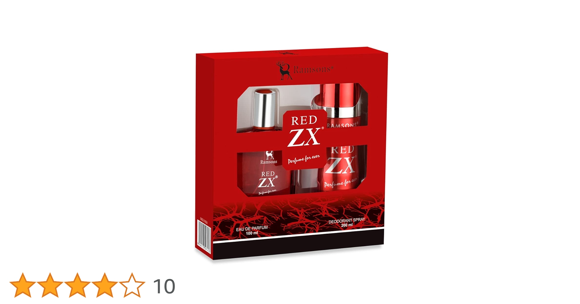 Buy RAMSONS Unisex Redzx Gift Pack (1 Edp -100Ml & 1 Body Citrus