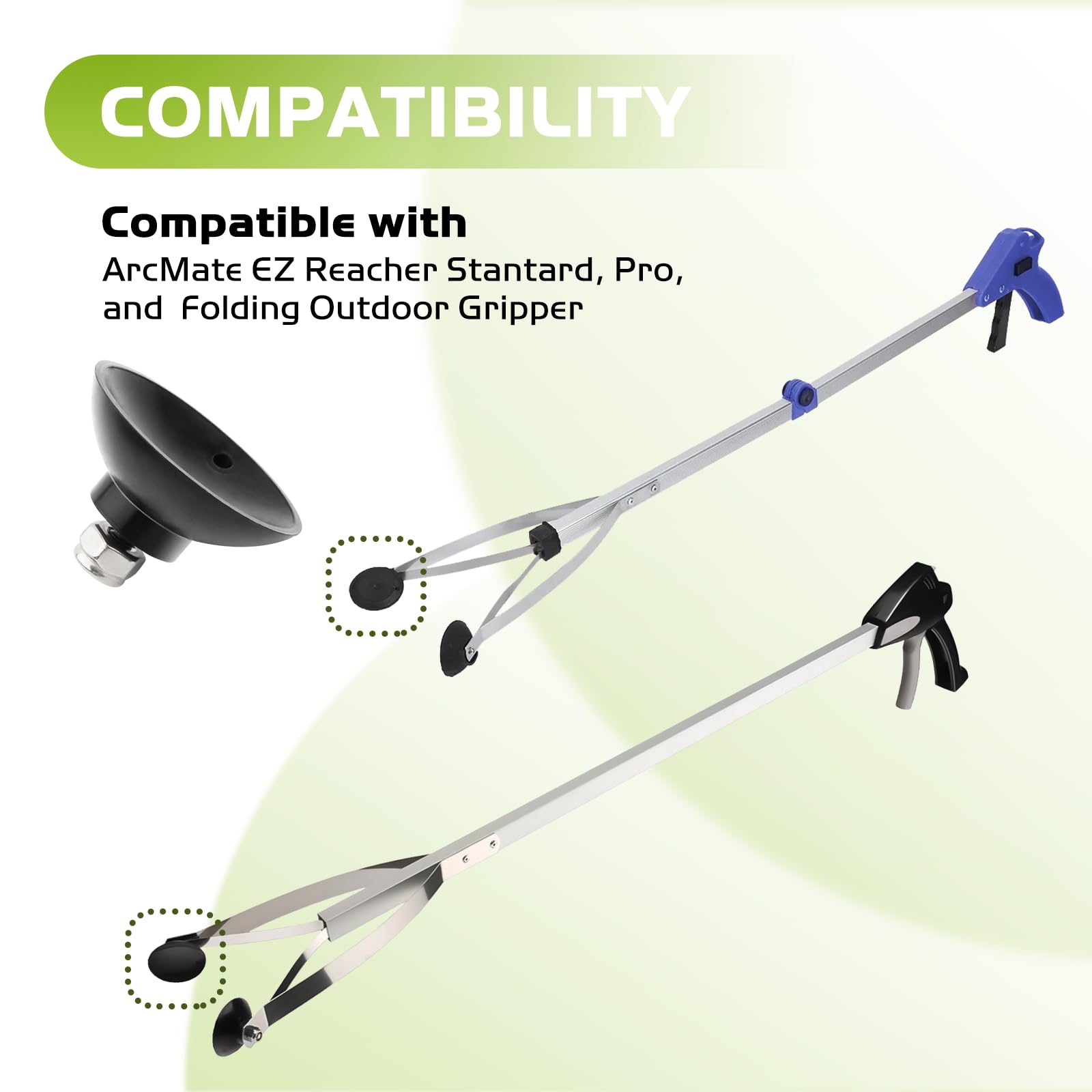 Amazon.com: Xinafan Reacher Replacement Gripper Cups Compatible