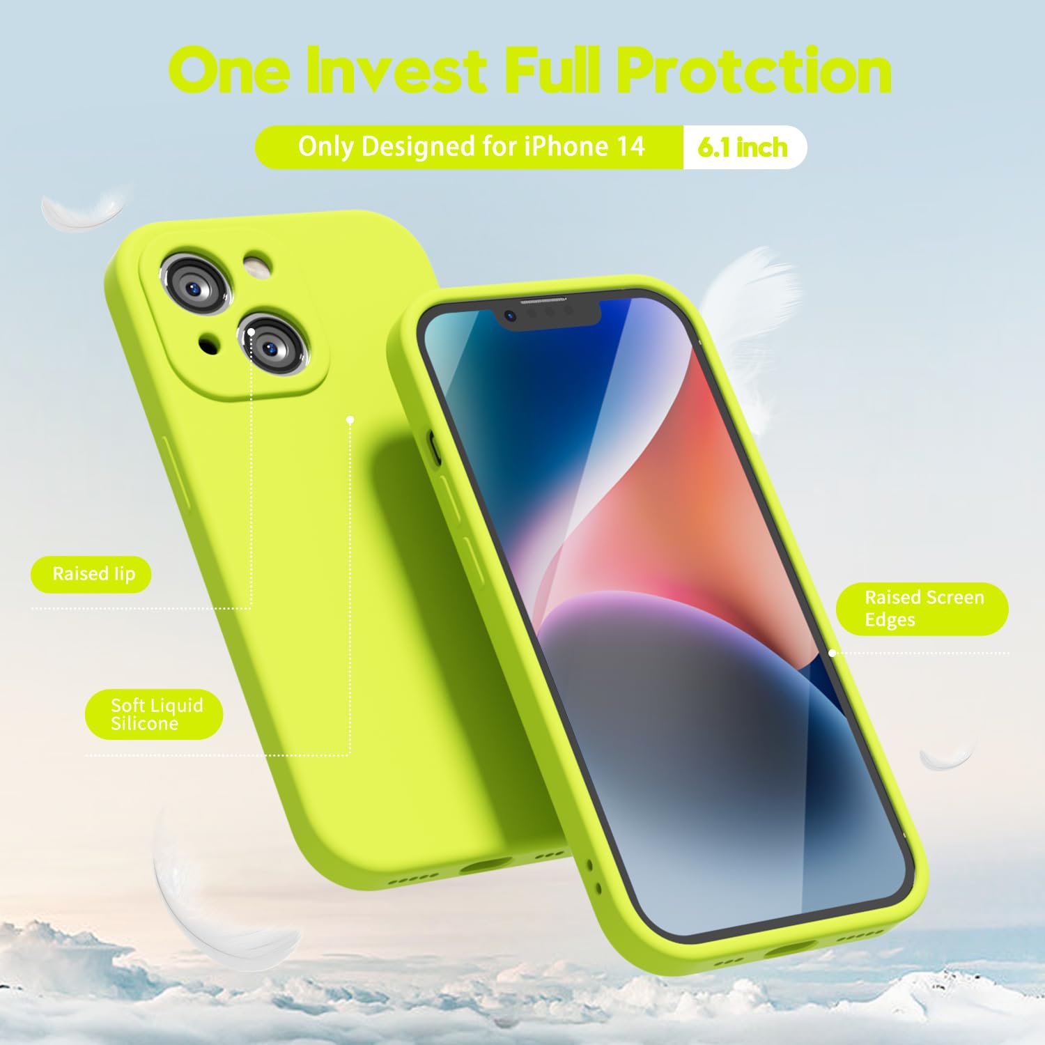 oakxco for iPhone 16 Pro Max Case Liquid Silicone, Soft Rubber Gel Elegant Aesthetic Basic Simple Cover, Cute Thin Slim TPU Matte Solid Color Plain Smooth Case for Women Girl, Light Pink — view 1503