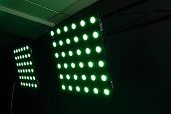 Amazon.com: Rockville Stage Matrix 36 RGB 6x6 Tri-Colored Matrix