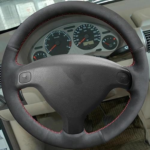 Miniatura 2 de Suede Steering Wheel Cover, for Buick Sail Opel Astra G Corsa (B) Zafira (A) Agila Combo Tigra Holden Barina 1997-2007