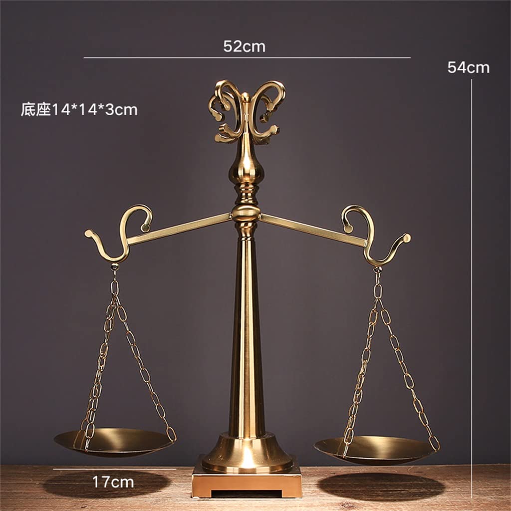 Balance Scales Ornaments Eingangsbereich Wohnzimmer Couchtisch Weinkühler Bügeleisen Vintage Balance Wiegen