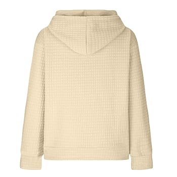 Amazon.com: Waffle Hoodie for Women Fall Fashion Sweatshirt