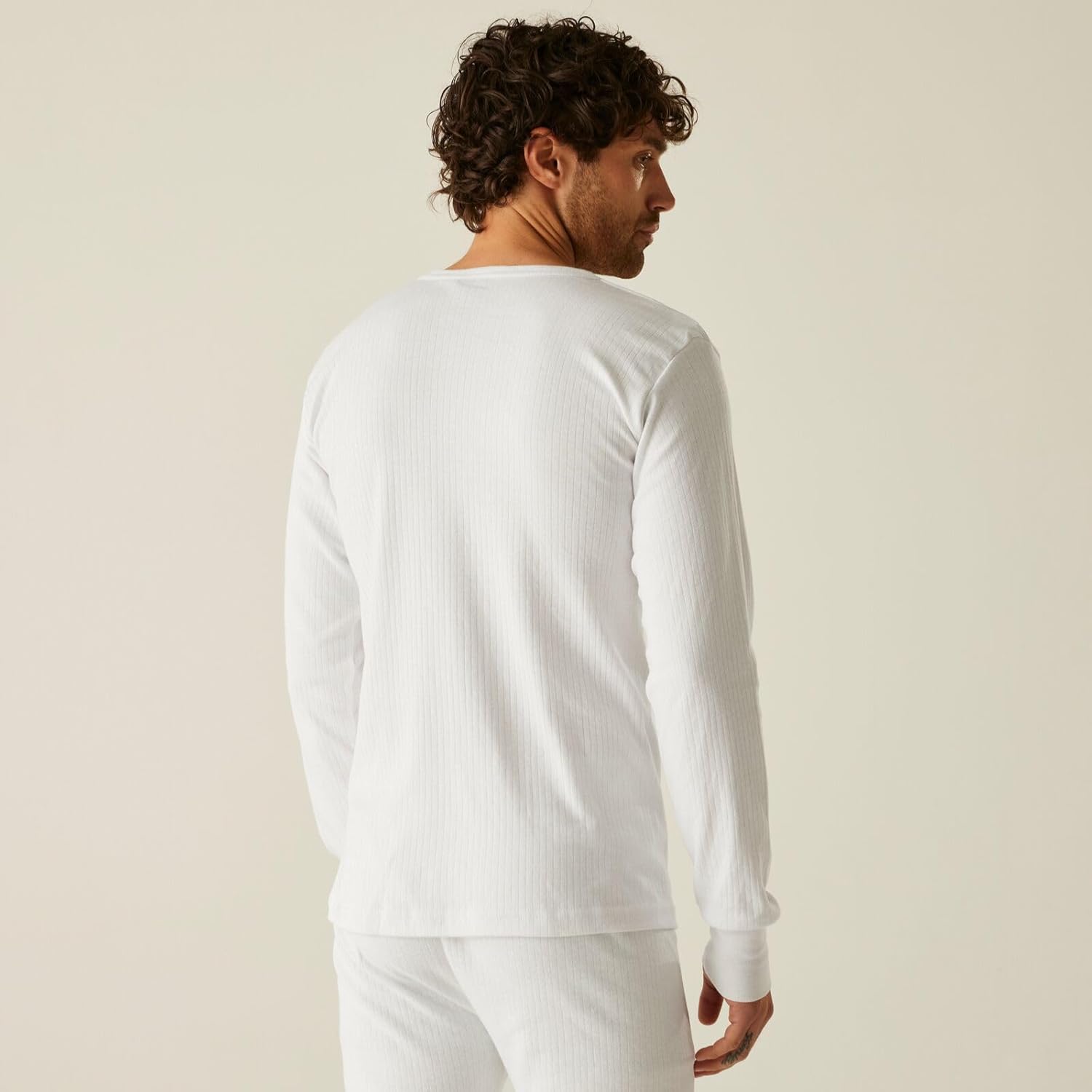 Regatta Thermal Underwear Long Sleeve Vest/Top (XL) (White)