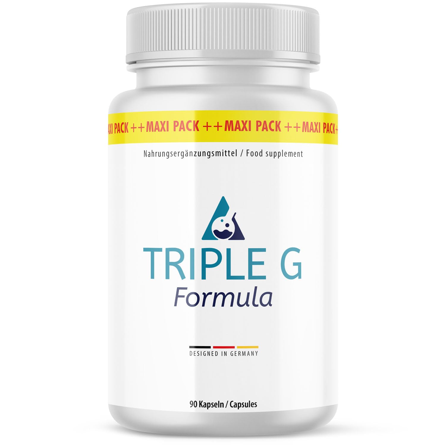 Triple G Formula Kapseln | Mit Apfelessig & Pflanzenextrakten | 90 Kapseln