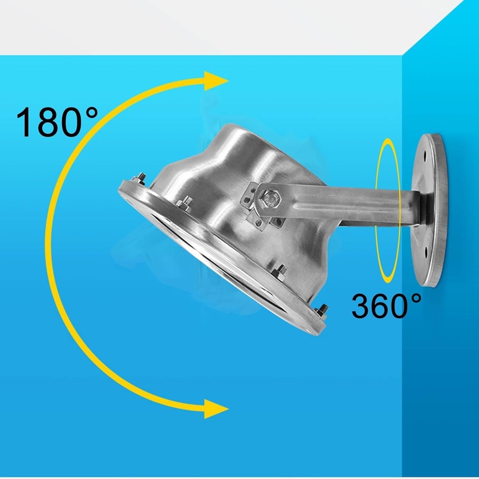 RGB-Unterwasser-Teichbeleuchtung – tauchbares LED-Brunnenlicht, 24 V IP68 wasserdichter Niederspannungs-Unterwasserscheinwerfer, verstellbar(Blue),15W