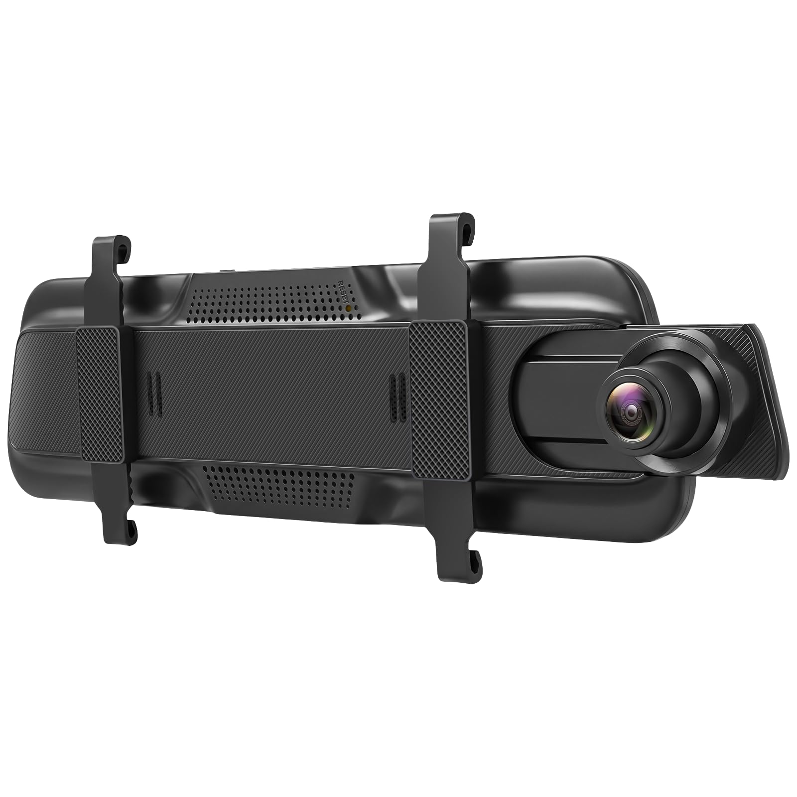 9,66" 4K Lusterko wsteczne z kamerą tylną, z przodu i z tyłu z dwoma obiektywami do samochodu, ekran dotykowy IPS, WiFi, G, czujnik, karta 64 GB