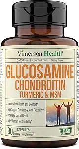 Best Glucosamine Reviews and Comparisons - 8. Vimerson Health Glucosamine Chondroitin Turmeric & MSM