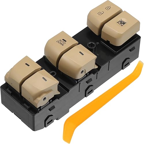 ACROPIX Interruptor de ventana eléctrica Interruptor de control de ventana para Hyundai Elantra Move 2012-2016 con herramienta de extracción