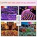 Lovelite 240 LED Net Lights, 35 Colors Changing Christmas Net Lights Outdoor Clear Wire, 14.8ft x 5ft Connectable Easter Mesh Lights for Bushes Christmas Tree Holiday Wedding Party Hedge Patio Decor