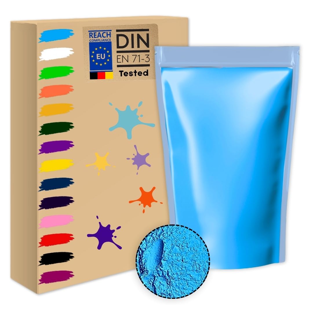 Polvere Colorata Holi Naturale - 1kg, Solubile In Acqua, Per Feste E Fotografia - Foto 6