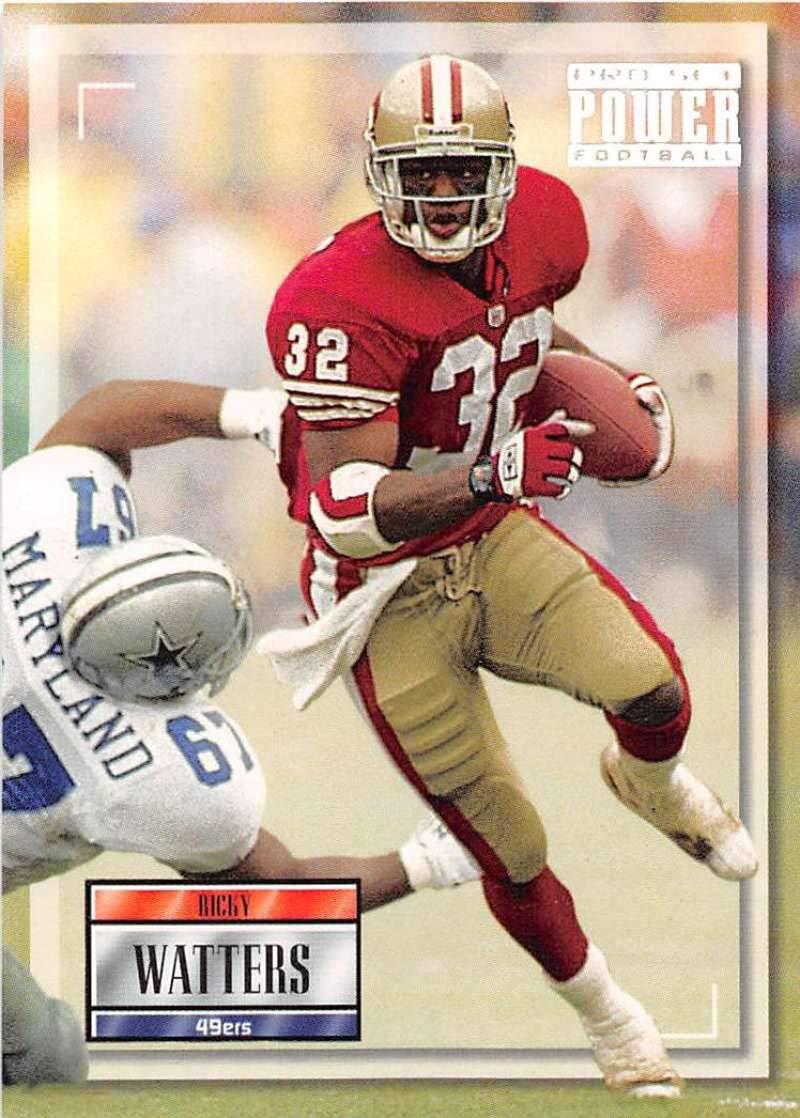 Amazon.com: 1993 Pro Set Power Football #32 Ricky Watters San 