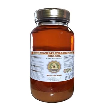 Guggul Liquid Extract, Guggul Commiphora Mukul Tincture Supplement 32 oz