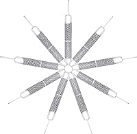 Vista 8 de Bandeja de herramientas de apertura de 16 piezas de tarjeta SIM, pasadores de expulsión, expulsor de agujas, compatible con todos los iPhone, Apple